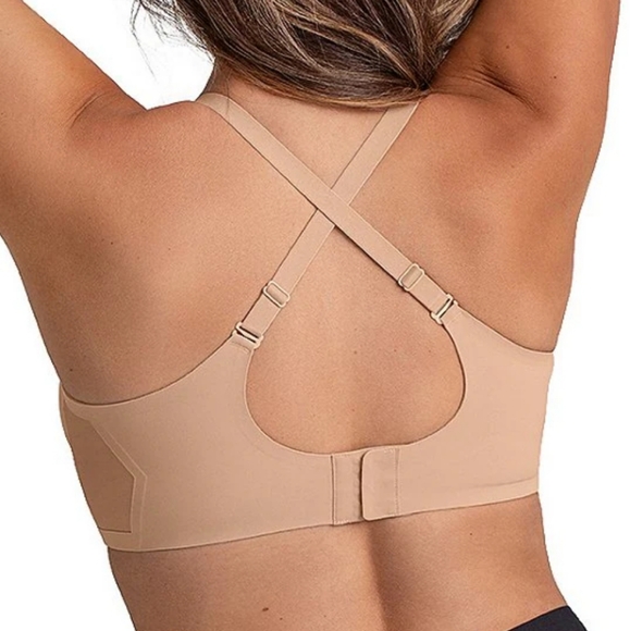 Honeylove Wire Free CrossOver Bra Size Medium - Picture 2 of 8